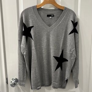 Grey Kut Star Sweater